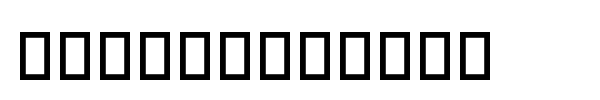 Breaking Bad font preview